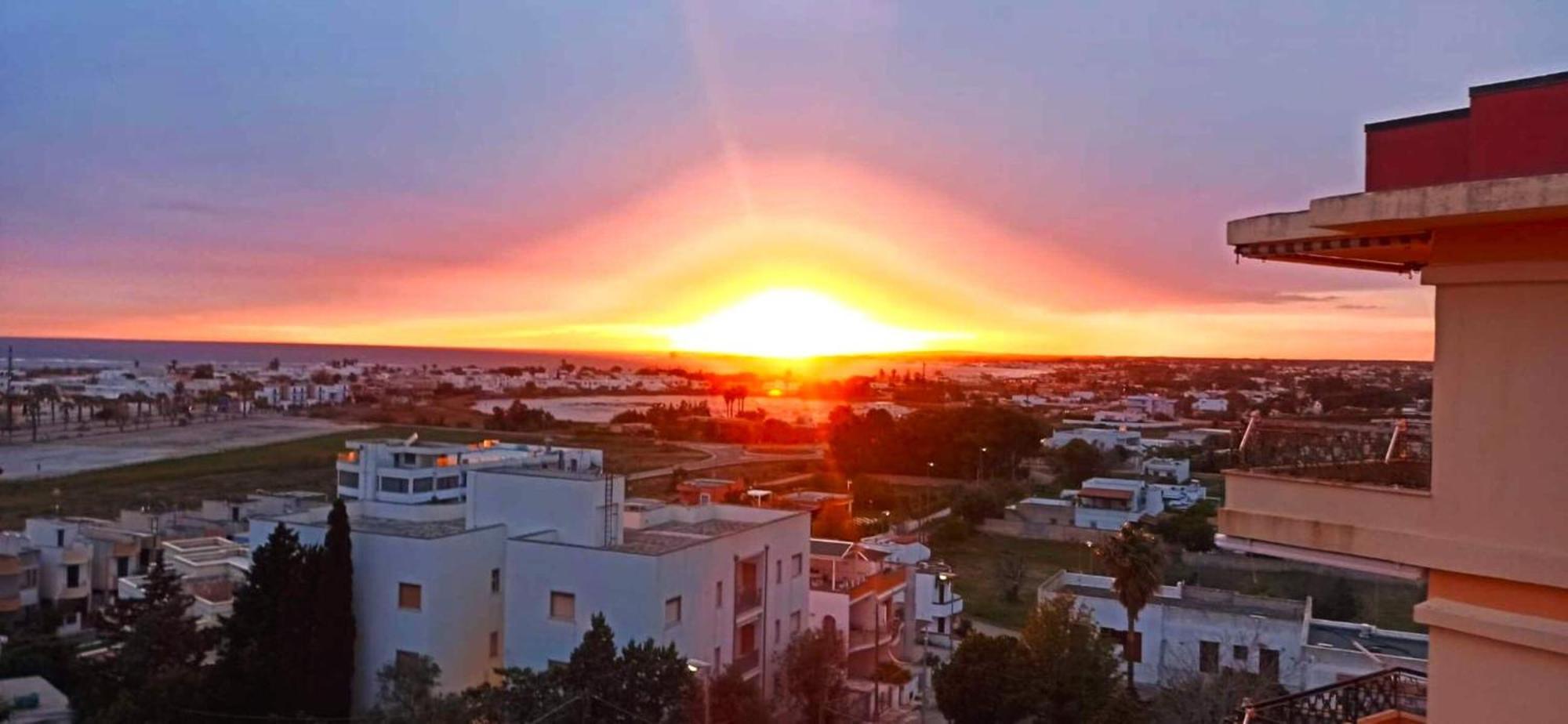 Sea View Panoramic Penthouse Villa Porto Cesareo Exterior photo