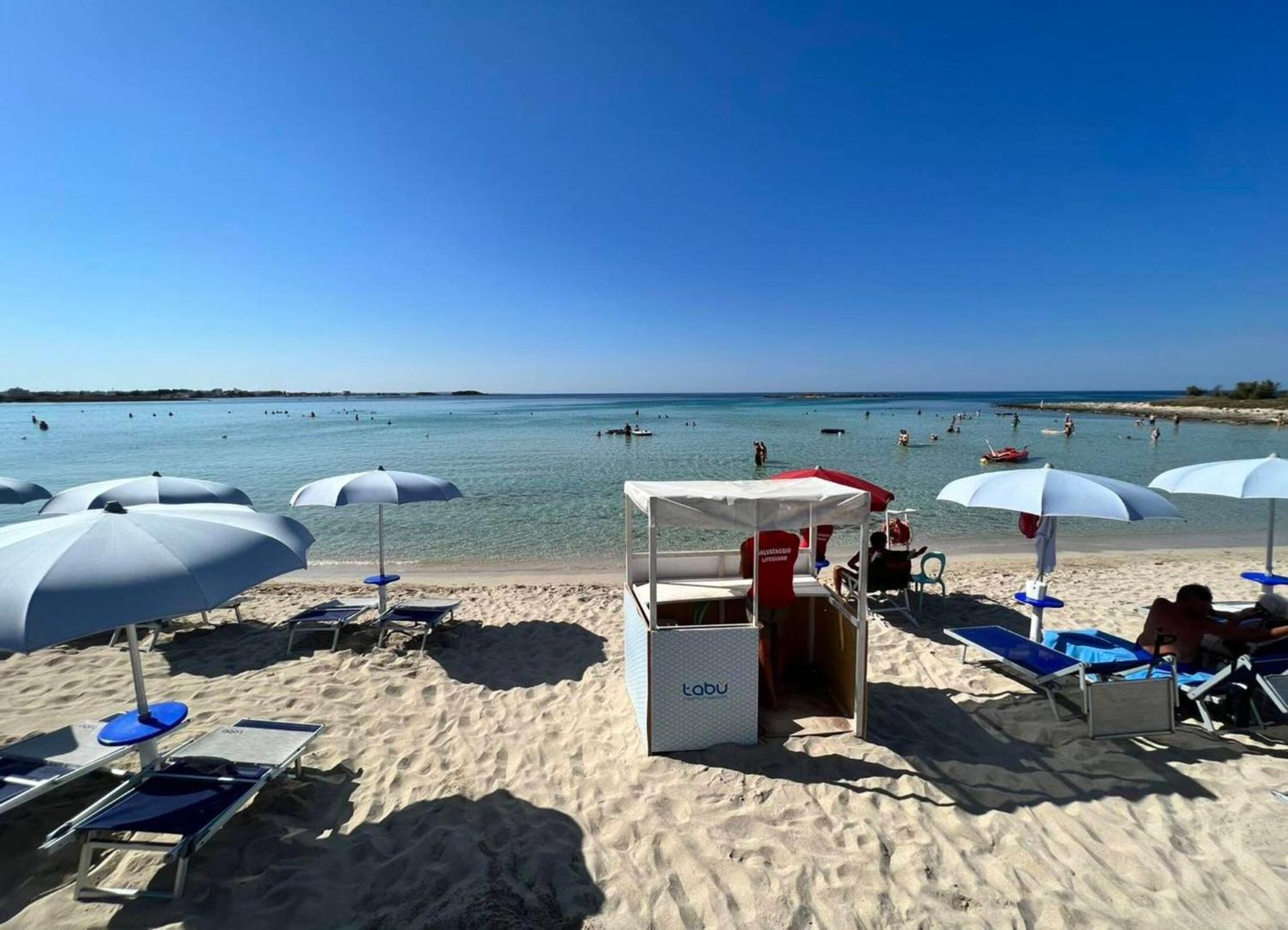 Sea View Panoramic Penthouse Villa Porto Cesareo Exterior photo