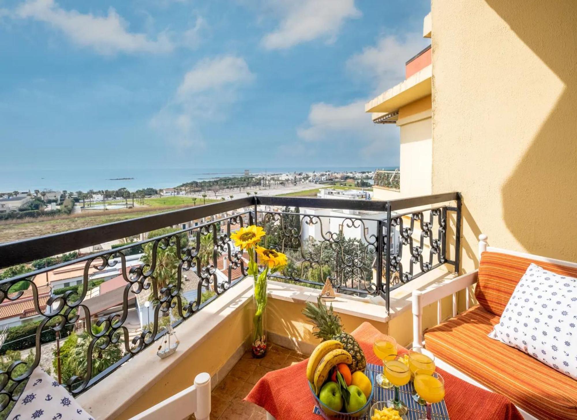 Sea View Panoramic Penthouse Villa Porto Cesareo Exterior photo